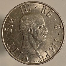 2 LIRE IMPERO 1939 XVIII°