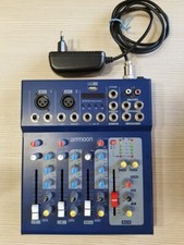 Ammoon mixer 3 canali F4-USB Digital Microphone line audio mixing console record