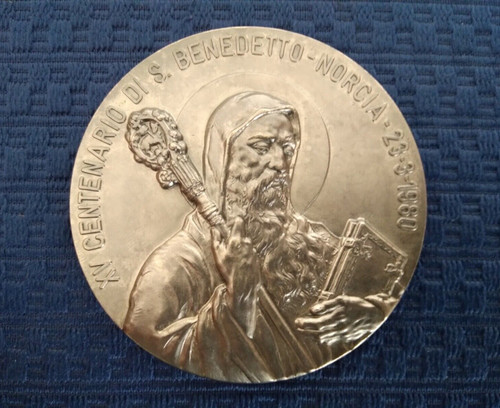 Medaglia centenario san - xv,