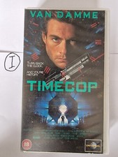 Time Cop VHS Video, Jean Claude Van Damme