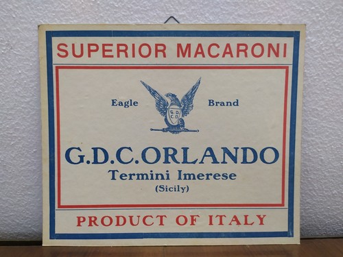 Vecchia insegna cartonata - vecchia,