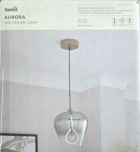 Dunelm aurora lampada - dunelm,