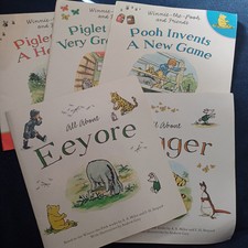 Winnie The Pooh Books x 5 Book