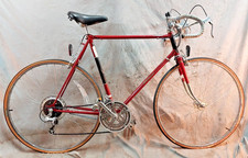 Bici da strada Raleigh Super Record Touring 1984 60 cm grande acciaio con bottoni 12SPD