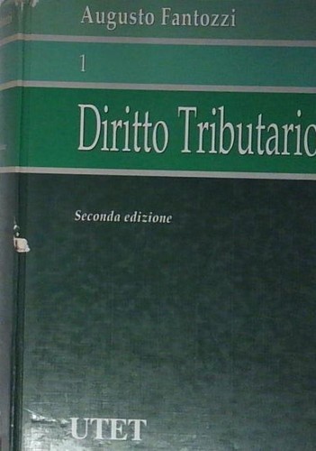 Fantozzi diritto tributario - diritto,