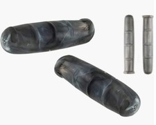 Coppia MANOPOLE + MANOPOLINI (Freno) Grigio per Bici R - Bacchetta - Epoca