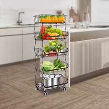 Carrello scaffale 5 piani