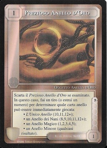 Signore degli anelli gcc - anelli,
