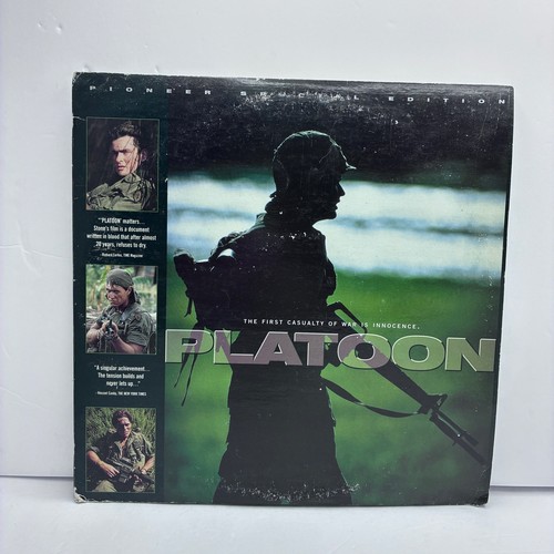 Platoon laserdisc 1986 - 1986, war