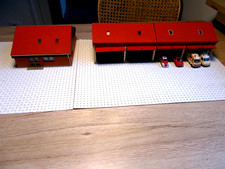 Kibri HO Casetta Attrezzi Vigili del Fuoco con Ristrutturazione Edificio Ufficio