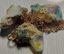 Ciondoli di opale Welo Etiopi 