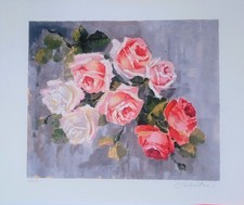 Luigi Colantuoni serigrafia Rose
