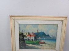 vecchio quadro dipinto a mano