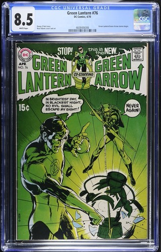 Lanterna verde cgc 5 - verde, 76