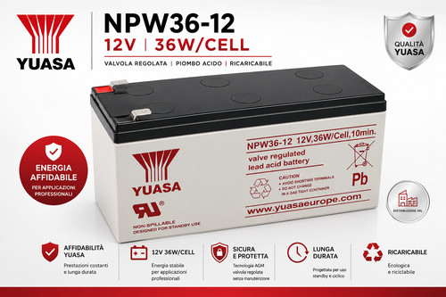 Yuasa npw36 sostituisce - npw36-12,