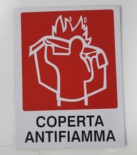 Aluminum Sign FLAME BLANKET