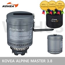 KOVEA ALPINE MASTER 3.8 Fornello Portatile All-in-one e Pentola Campeggio - Tracciamento_