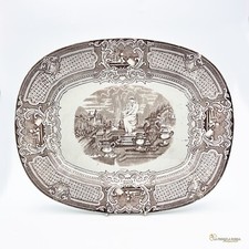 Antico piatto vassoio - piatto,