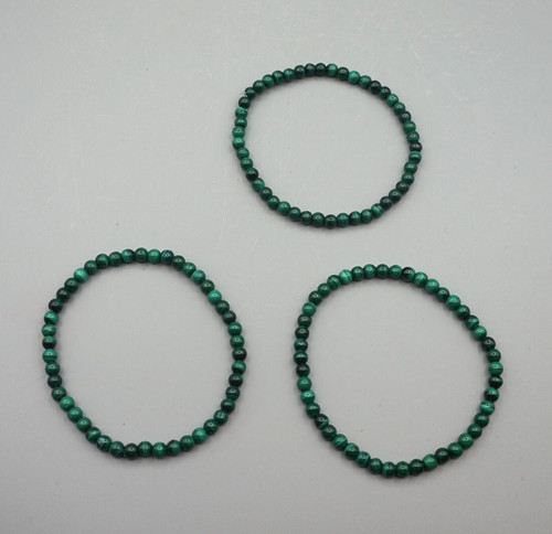 Bracciale malachite verde - in,