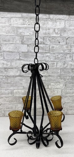 Lampadario candela vintage mcm - candela,