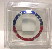 ULTRA RARE ROLEX GMT-MASTER 16700 - 16710 PEPSI BEZEL INSERT NEW GENUINE 100%