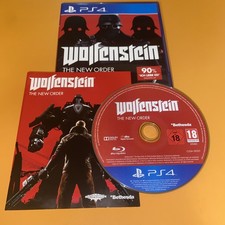 Wolfenstein The New Order Ps4 Gioco Multilingua Completo Di Manuale Quasi Nuovo