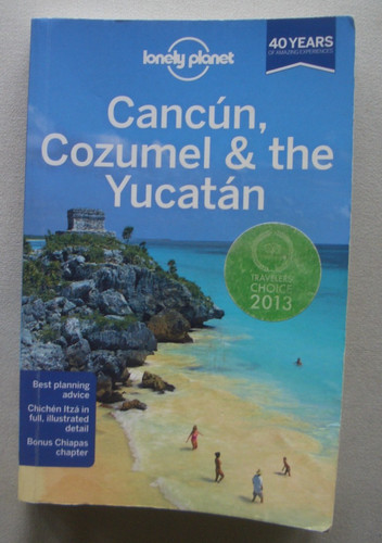 Lonely planet book cancun - planet,