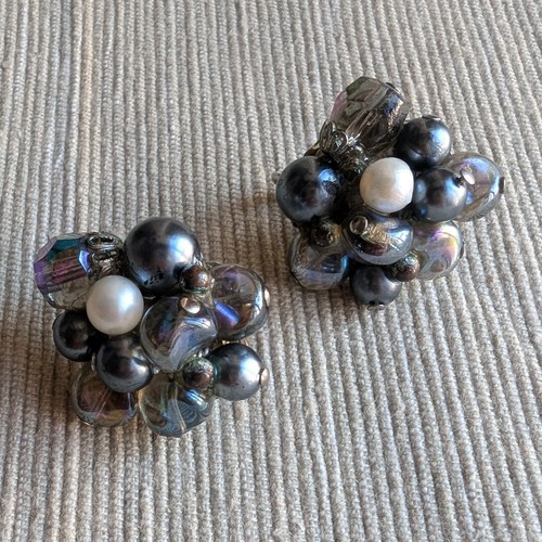 Trifari orecchini vintage - trifari, con