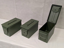 50 Cal Metal Ammo Box Military