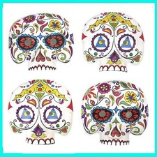 MASCHERA DI CARNEVALE DA TESCHIO MESSICANO MESSICO PER ADULTO HALLOWEEN SKULL