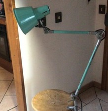 Lampada Ministeriale SEMINARA Vintage  Snodabile Officina Jielde Industriale ‘60