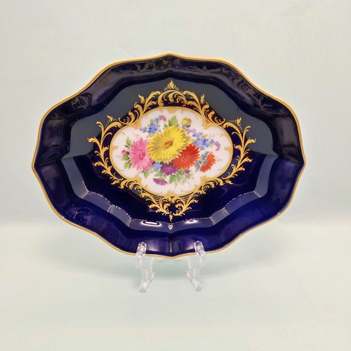 Meissen ciotola ovale fondo