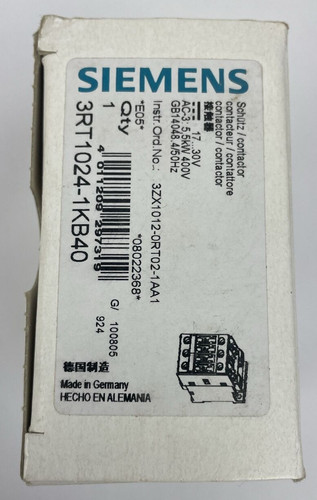 Contattore siemens 3rt1024 - contattore,