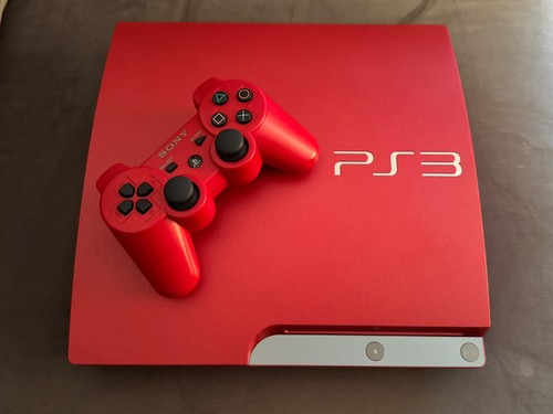 Sony ps3 slim rosso scarlatto - ps3,