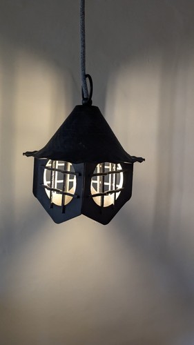 Lampada lanterna vintage - lampada-lanterna,