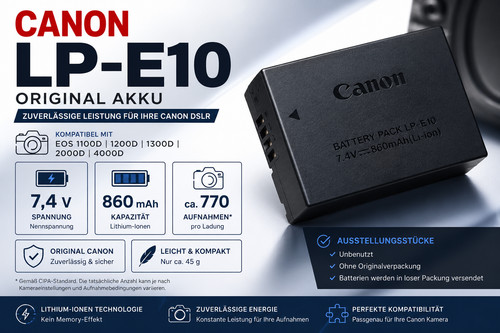 Batteria originale canon - batteria,