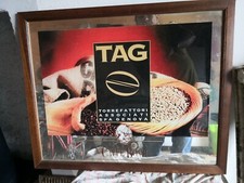 QUADRO MODERNO CAFFE' BOASI SFONDO A SPECCHIO ARREDAMENTO BAR CAFFETTERIA