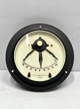 Clinometro originale Lilley & Gillie Ship | Strumento marittimo nero vintage