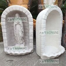 Nicchia grotta cupola statua