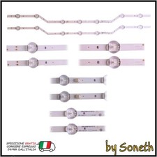 KIT 2 BARRE LED PER TV SAMSUNG