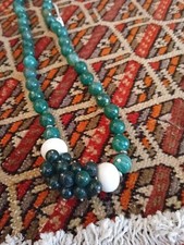 COLLANA IN MALACHITE VERDE ED