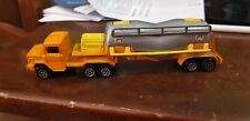 MAJORETTE 379 1/100 CAMION CISTERNA MAGIRUS ARANCIONE VERY GOOD VINTAGE
