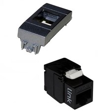 PRESA RETE KEYSTONE NERO UTP