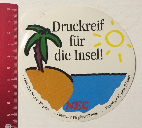 Adesivo sticker nec - nec,