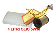 KIT 3 FILTRI TAGLIANDO OLIO