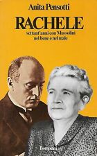 RACHELE Settant'anni con
