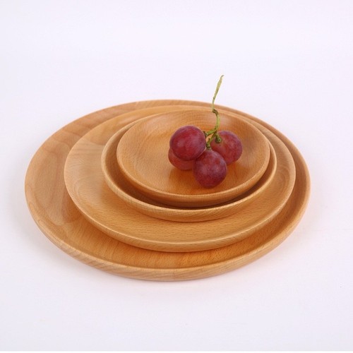 Vassoio rotondo legno - in,