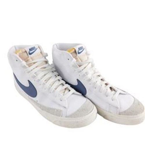 Nike blazer mid - bianco, blu