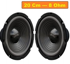 🇮🇹 COPPIA WOOFER 20 CM 8