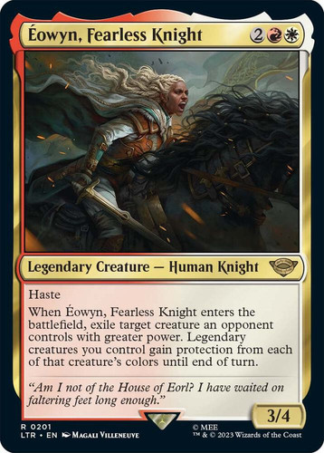 Mtg magic eowyn fearless - mtg, eowyn,